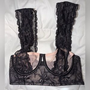 Victoria's Secret Black Lace Underwire Bra